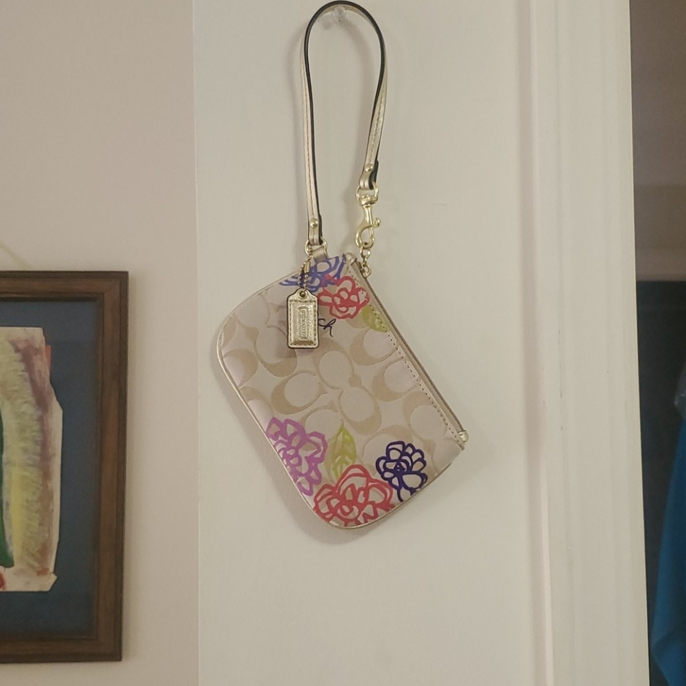 Coach wristlet